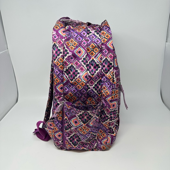 Vera Bradely Lighten Up Journey Backpack in Dream Diamonds - Picture 4 of 16